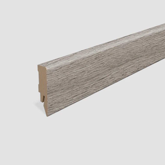 Lišta soklová Egger 58 hranatá L698 MDF fólia 58x14x2400 mm