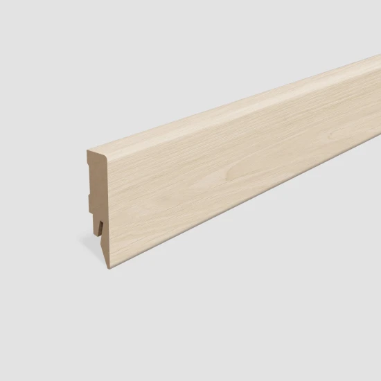 Lišta soklová Egger 58 hranatá L715 MDF fólia 58x14x2400 mm