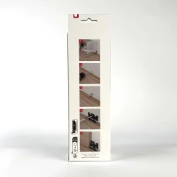 Úchyt na soklové lišty Egger hranaté 6 a 8 cm, CLIP HOLDER (30 ks/bal + skrutky + hmoždinky)