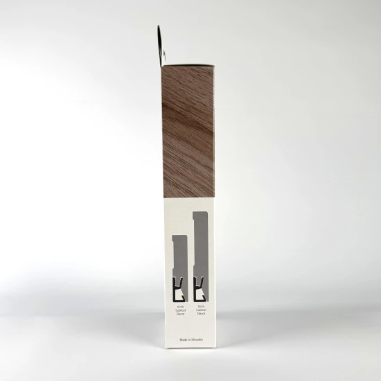 Úchyt na soklové lišty Egger hranaté 6 a 8 cm, CLIP HOLDER (30 ks/bal + skrutky + hmoždinky)