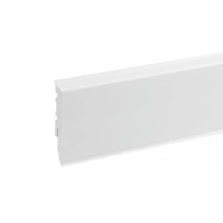 Lišta soklová PVC Cezar MASTERLINE 60 Biela (RAL 9003) 61,5x17,1x2200 mm