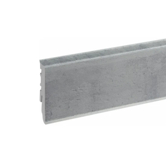 Lišta soklová PVC Cezar MASTERLINE 60 Kameň Korzika EXFA061 (520) 61,5x17,1x2200 mm