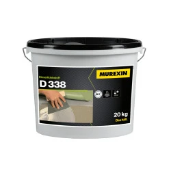 Lepidlo Murexin D338, 20 kg disperzné (na SPC, vinylové dielce, PVC rolky, koberce s latexovým rubom)