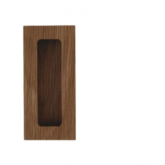 FK - Mušľa na dvere drevená, masív - 100.46.18 Dub morenie orech