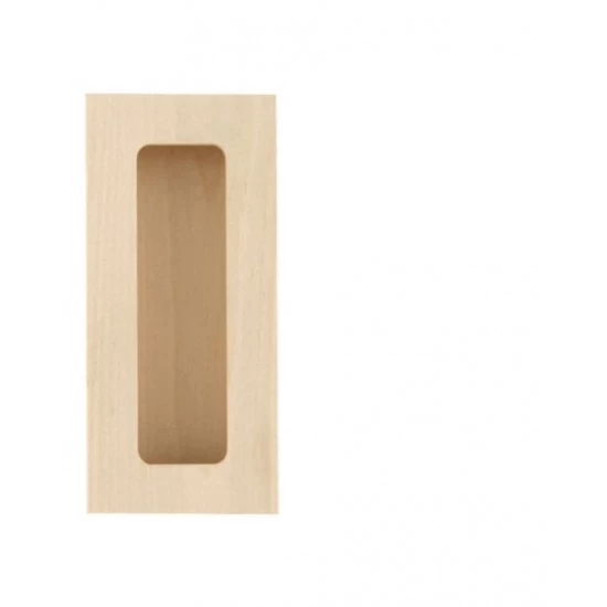 FK - Mušľa na dvere drevená, masív - 150.46.18 Breza bez povrchovej úpravy