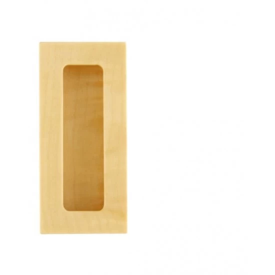 FK - Mušľa na dvere drevená, masív - 220.46.18 Javor lakovaný