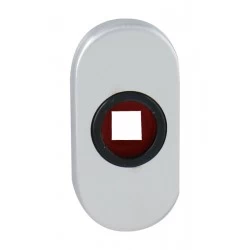 FT - Rozeta R - POD KĽUČKU - 60 x 30 mm CHM - chróm matný (F05)