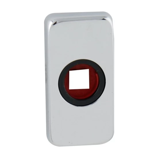 FT - Rozeta 276 - POD KĽUČKU - 60 x 30 mm CHL - chróm lesklý (F04)