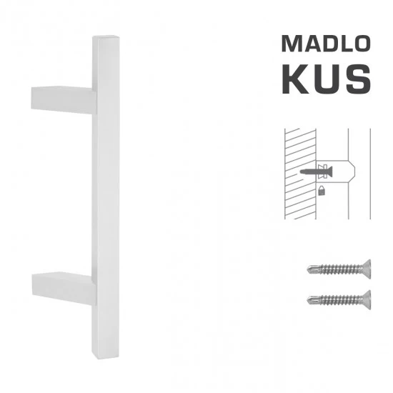 FT - MADLO kód 831Z 25x25 mm ST ks BIM - biela matná (FBO)