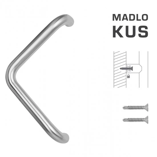 FT - MADLO kód 814T Ø 32 mm ST ks NEM - nerez matná (F60)