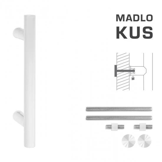 FT - MADLO kód 800 Ø 25 mm UN ks BIM - biela matná (FBO)
