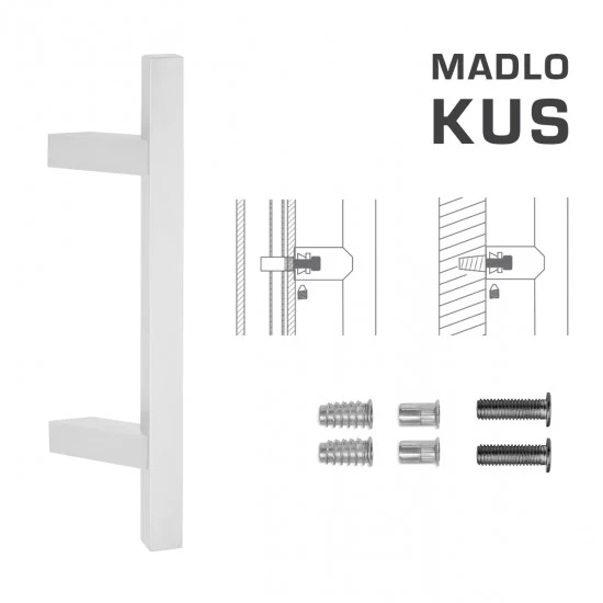 FT - MADLO kód 831Z 25x25 mm SP ks BIM - biela matná (FBO) FT - MADLO kód 831Z 25x25 mm SP ks BIM - biela matná (FBO)