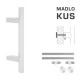 FT - MADLO kód 831Z 25x25 mm UN ks BIM - biela matná (FBO)