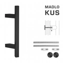 FT - MADLO kód 831Z 25x25 mm UN ks CIM - čierna matná (FNO) FT - MADLO kód 831Z 25x25 mm UN ks CIM - čierna matná (FNO)