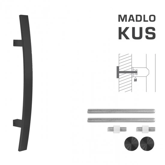 FT - MADLO kód 841C 40x10 mm UN ks CIM - čierna matná (FNO) FT - MADLO kód 841C 40x10 mm UN ks CIM - čierna matná (FNO)