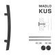 FT - MADLO kód 841C 40x10 mm UN ks CIM - čierna matná (FNO) FT - MADLO kód 841C 40x10 mm UN ks CIM - čierna matná (FNO)