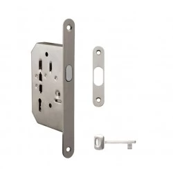 FT - Zámok na posuvné dvere 60/50 BB NIL - nikel lesklý (F28)