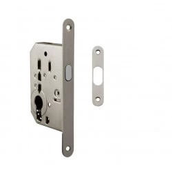 FT - Zámok na posuvné dvere 62/50 PZ NIL - nikel lesklý (F28)