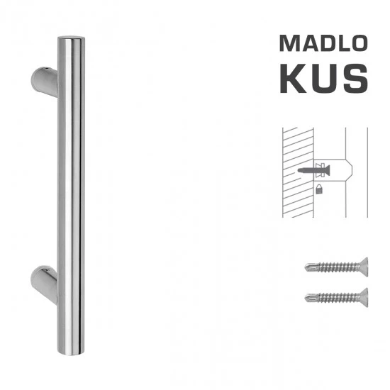 FT - MADLO kód 800 Ø 25 mm ST ks NEM - nerez matná (F60)