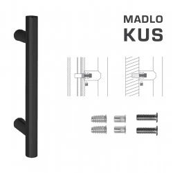 FT - MADLO kód 800 Ø 25 mm SP ks CIM - čierna matná (FNO)