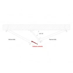 GZ - Unášacie ramienko ku koordinátoru STM - strieborná matná (EV1)