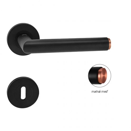 GK - LUCIA SELECT - R CIM/MEM - čierna matná/meď matná (GSK)