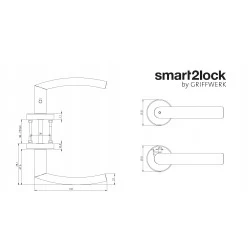 GK - LORITA - R - S2L NEM - nerez matná (EM) s uzamykaním