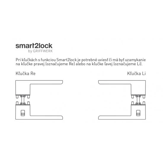 GK - LORITA - R - S2L NEM - nerez matná (EM) s uzamykaním