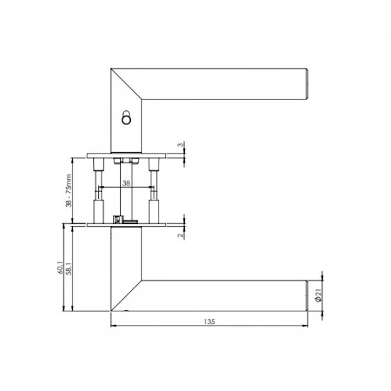 GK - LUCIA PIATTA S - R - S2L CIM - čierna matná (GS)