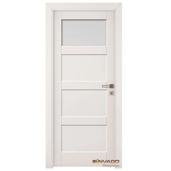Biele Interiérové Dvere INVADO - Bianco FIORI 2 Biele Interiérové Dvere INVADO - Bianco FIORI 2