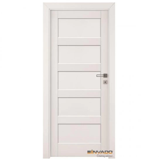 Biele Interiérové Dvere INVADO - Bianco NUBE 1 Biele Interiérové Dvere INVADO - Bianco NUBE 1