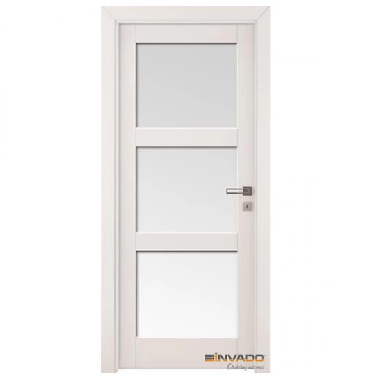 Biele Interiérové Dvere INVADO - Bianco SATI 3 Biele Interiérové Dvere INVADO - Bianco SATI 3