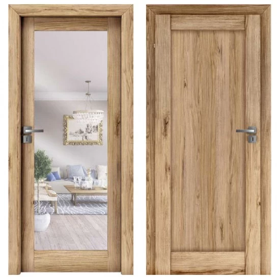 Interiérové Dvere INVADO - Mirror 1 (zrkadlo na strane zárubne)