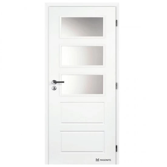 Biele Interiérové Dvere MASONITE/DOORNITE - Oregon Sklo Biele Interiérové Dvere MASONITE/DOORNITE - Oregon Sklo