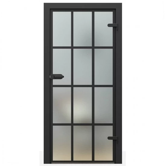 Interiérové Dvere PORTA - Glass matné sklo + maľované lišty Interiérové Dvere PORTA - Glass matné sklo + maľované lišty