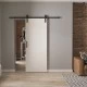 PORTA - Posuvný Systém Black + Dvere - Model 1
