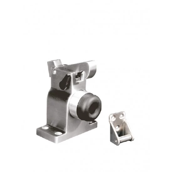 JNF - Priemyselná zarážka dverí s poistkou IN.13.010 NEM - nerez matná