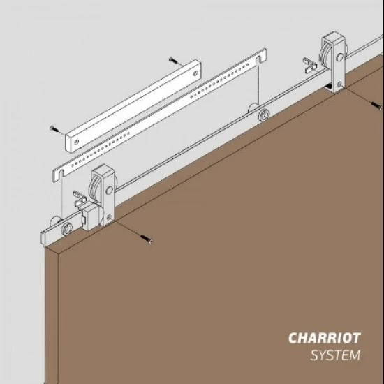 JNF - SPOMAĽOVAČ PRE SYSTÉM NA POSUVNÉ DVERE IN.15.900.S NEM - nerez matná