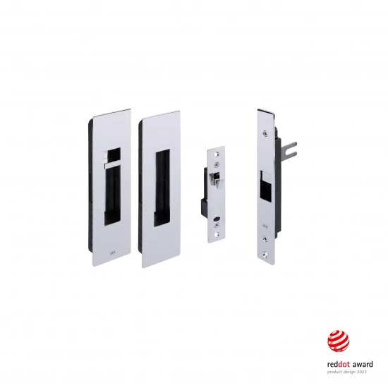 JNF - MAGNETICKÝ ZÁMOK NA POSUVNÉ DVERE IN.20.925 NEL - nerez lesklá (P)