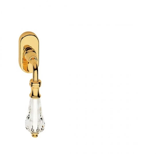 LI - DKO - VERONICA 900 KĽUČKA NA EUROOKNO ZLL - zlatá lesklá - pozlátená (OZ)