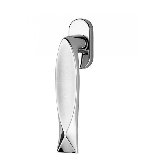 LI - DK - FISH - 692 KĽUČKA NA EUROOKNO CHL/CHM - chróm lesklý/chróm matný (MC)