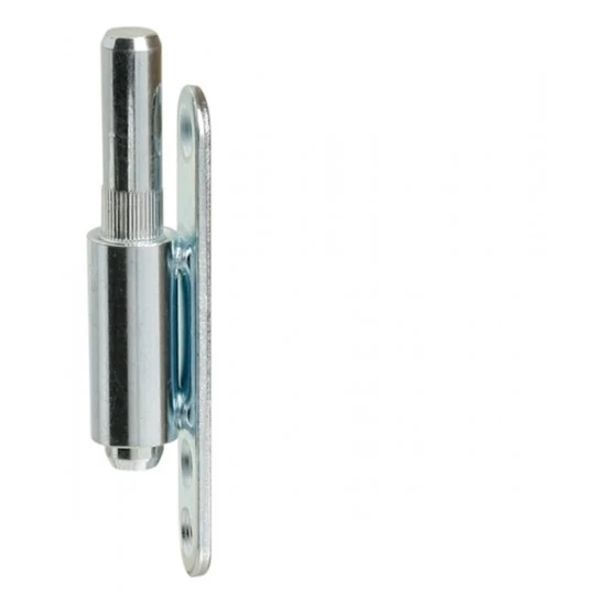 LR - SPODNÝ ZÁVES NA SKLENENÉ DVERE horizonttal skrutkovací 11.87.620.0 POB - pozink biely