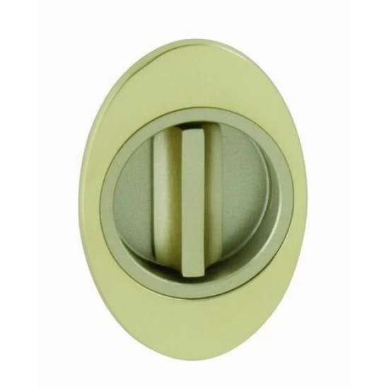 MI - Mušľa DUE WC 84 x 60 mm - oválna ZLL - zlatá lesklá