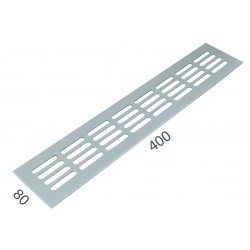 MP - Vetracia mriežka 80 x 400 mm STM - strieborná matná (F1)