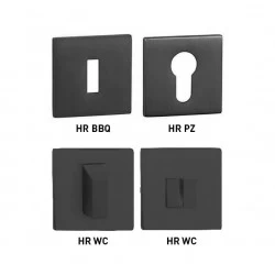 MP - HR SQ6 - Rozeta CIM - čierna matná