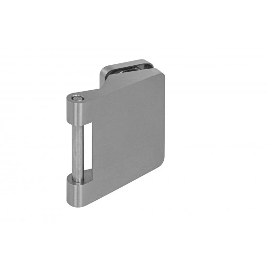 MP - UNIQUE R8 - Pánt na sklo vertikálny - pár NEM - nerez matná (BSS)