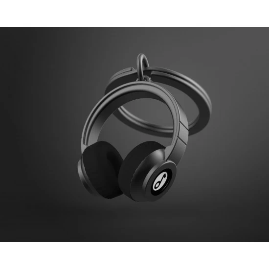 MTM - KĽÚČENKA - Sluchátka čierne 