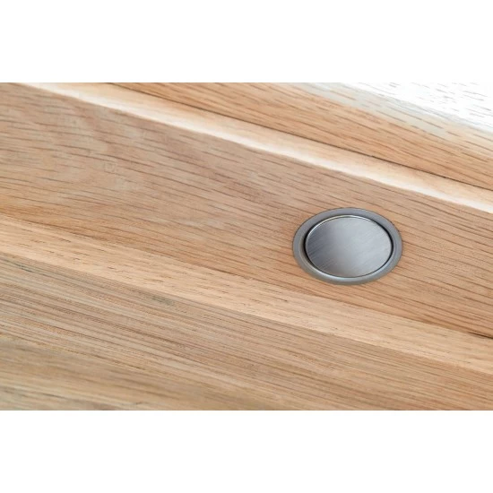 VM - Magnetická zarážka s reguláciou CHM - chróm matný