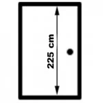 Atypická - výška staveb. otvoru = 230.8 cm  + 28,04€ 