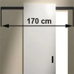 170 cm (pre rozmer dverí 60, 70, 80 cm) 